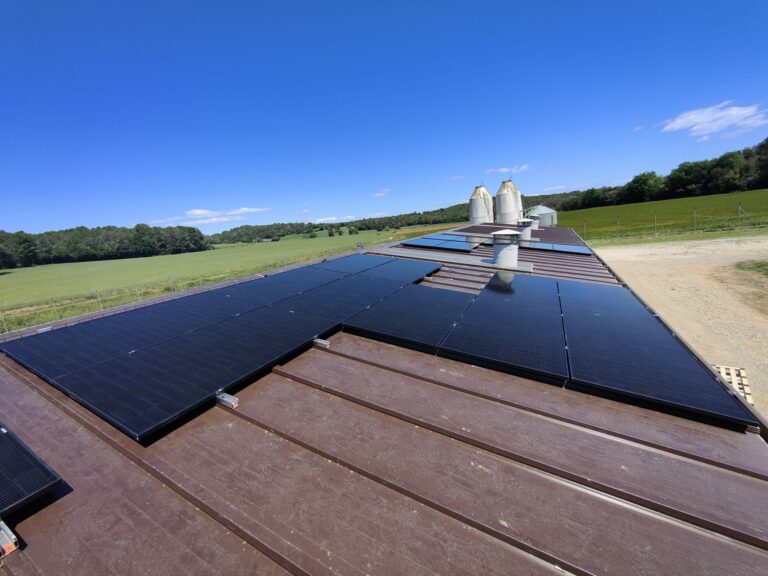 Instalación fotovoltaica industrial